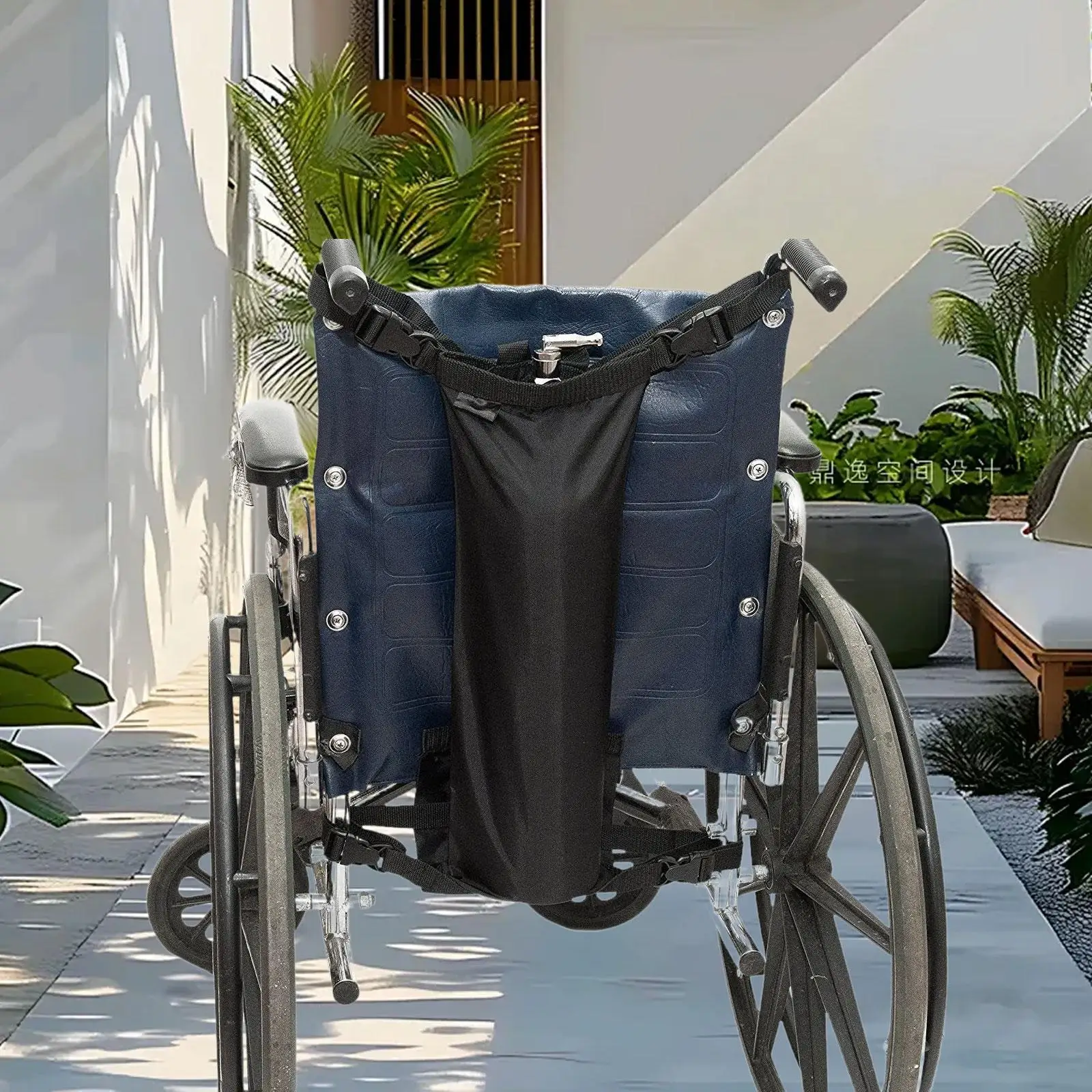 

Oxygen Cylinder Bag, Tank Carrier Carry Pouch Holder with Adjustable Straps for Walker, Rollator