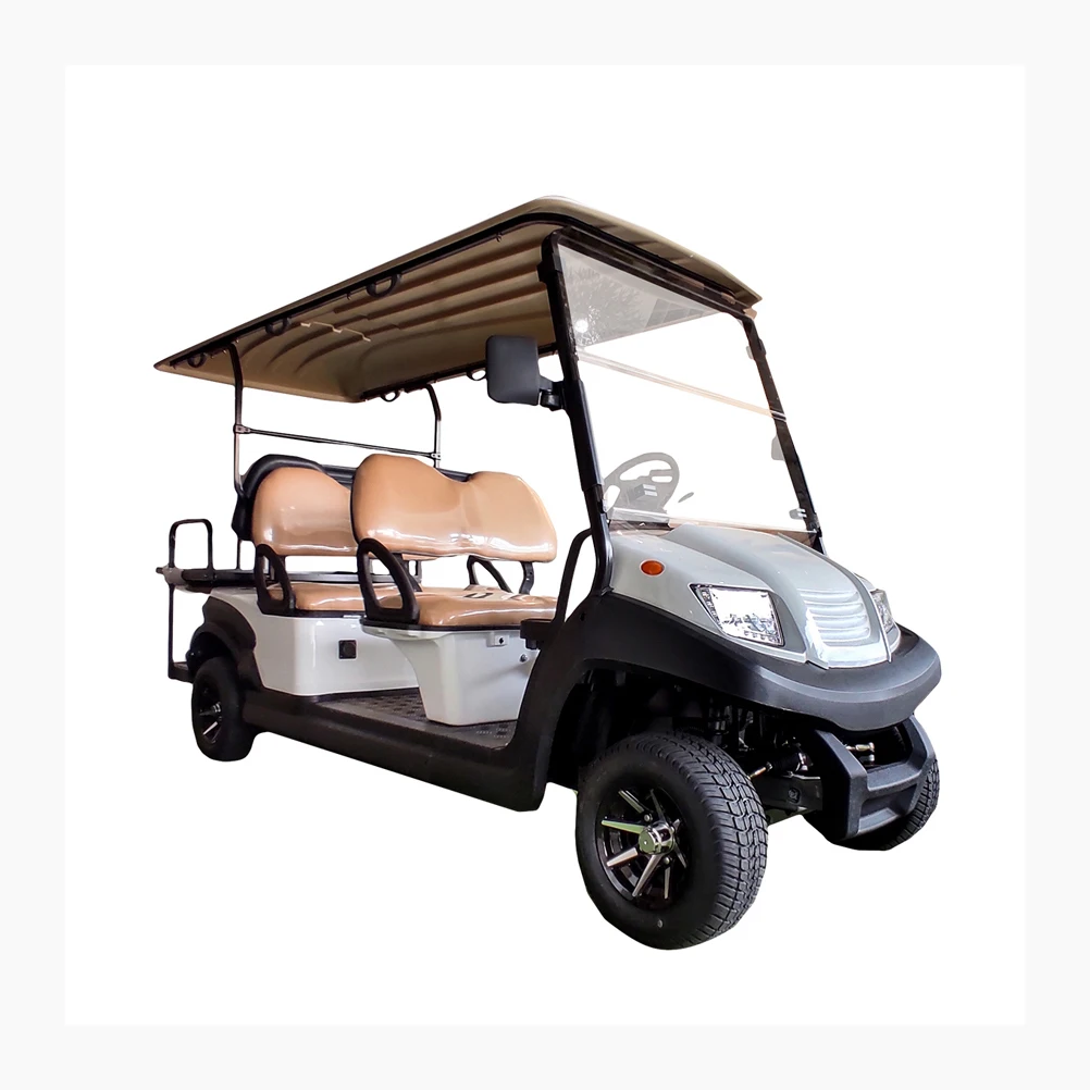 Chinese 6 Seater 8 Seat Electric Golf Carts Cheap Prices Gasoline Buggy Car For Sale Lithium Motorized Model Motorised Golf Cart