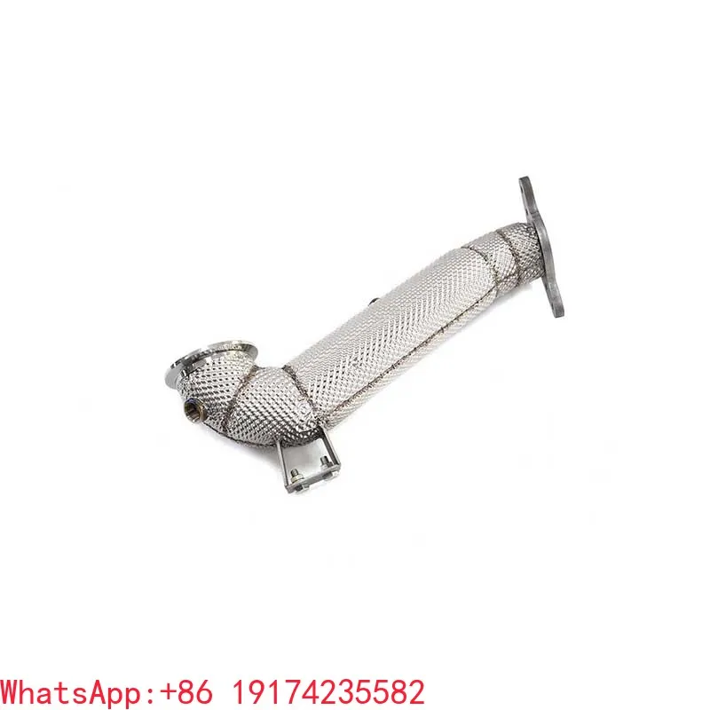 For Stainless Steel Exhaust Pipe Downpipe For Chevrolet Malibu 1.5T With Heat Shield High Performance Turning Pipe Parts