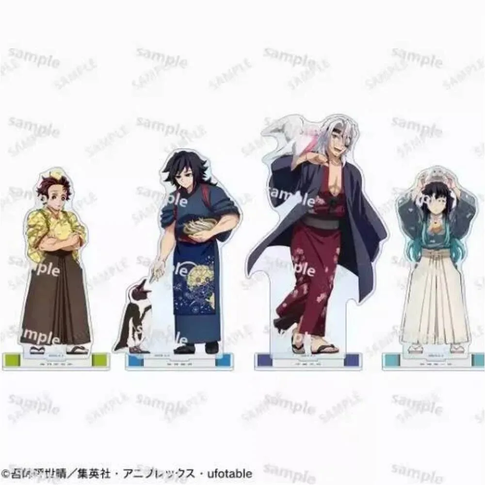 

2025 NEW Anime Cosplay Collection Desktop Decor Demon Slayer Tanjirou Kamado Nezuko Zoo Stand Figure Acrylic Model Plate