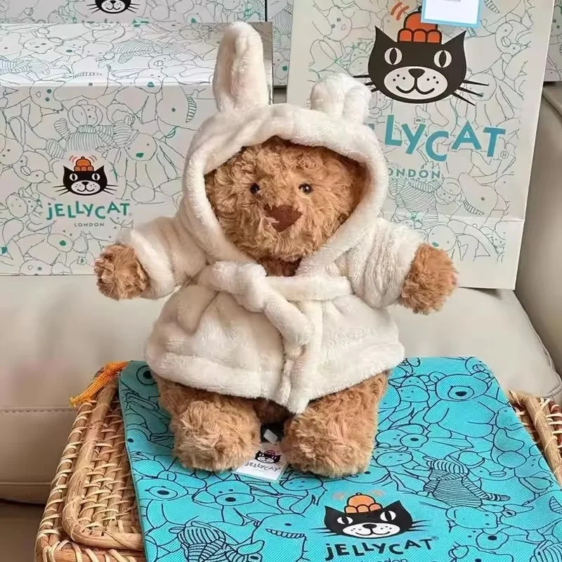 

Желе и кошка Пятно Барселона Халат Медведь Баклажаны Медведь Клубничный Медведь Кукла Милая успокаивающая кукла-компаньон Детский фестиваль
