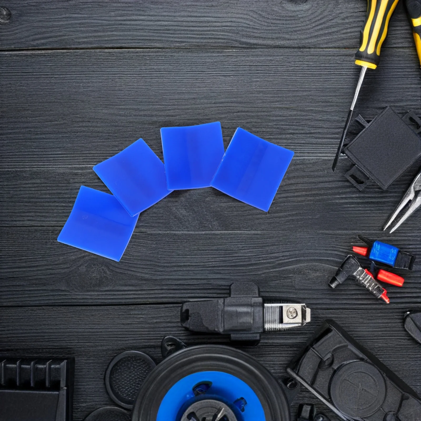 4 قطعة مجموعة أدوات إصلاح دنت السيارات المهنية المعادن مجتذب علامات التبويب الثقيلة السيارات الجسم لوحة تحديد مزيل دنت مجموعة