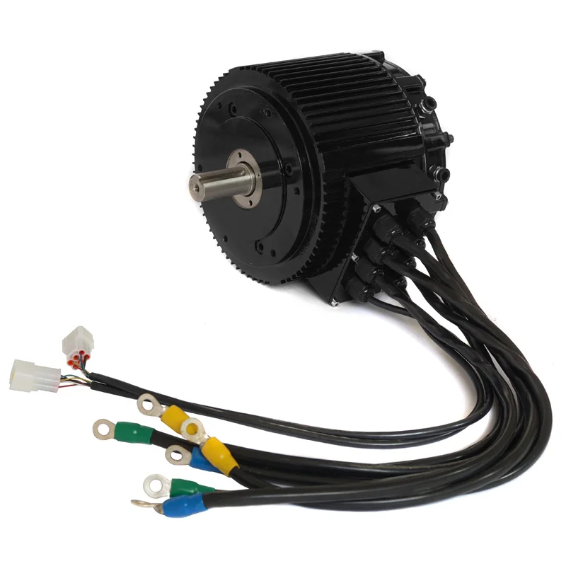 Hot Sale 48V 10KW 72V 10000W BLDC brushless PMSM electric car motor for motorcycle kit from Golden Motor