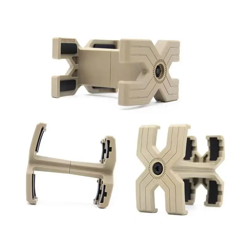 Clip di collegamento accoppiatore per caricatore doppio fucile per pistola giocattolo 5.56 M4 AR15 Airsoft Mag morsetto per connettore parallelo accessorio per pistola giocattolo