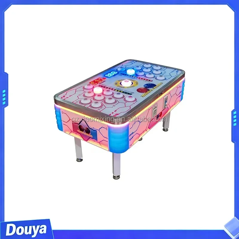 Naughty Bean Coin-Operated 2-Player Boxing Arcade Game Machine 220V Metal Cabinet Electronic Target Practice Kids Amusement