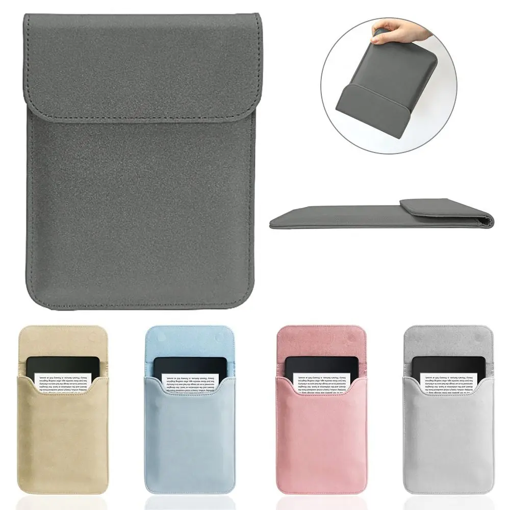 

Ultra Thin Paperwhite Cover PU Leather Tablet Sleeve Carrying Bag for Kindle 6.8" Protective Case