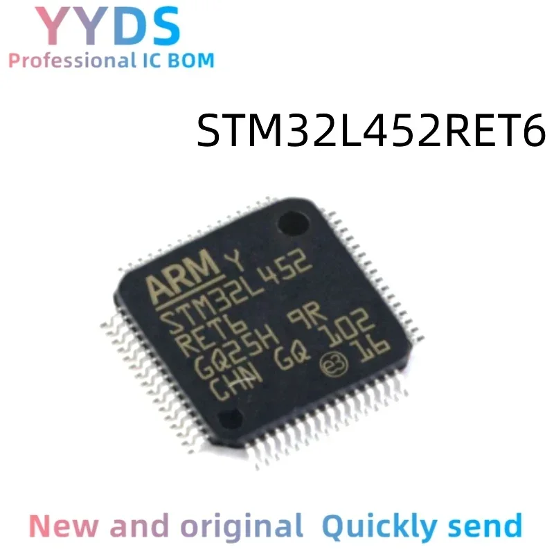 STM32L452RET6 STM STM32L STM32L452 STM32L452RE STM32L452RET    Original IC MCU LQFP-64