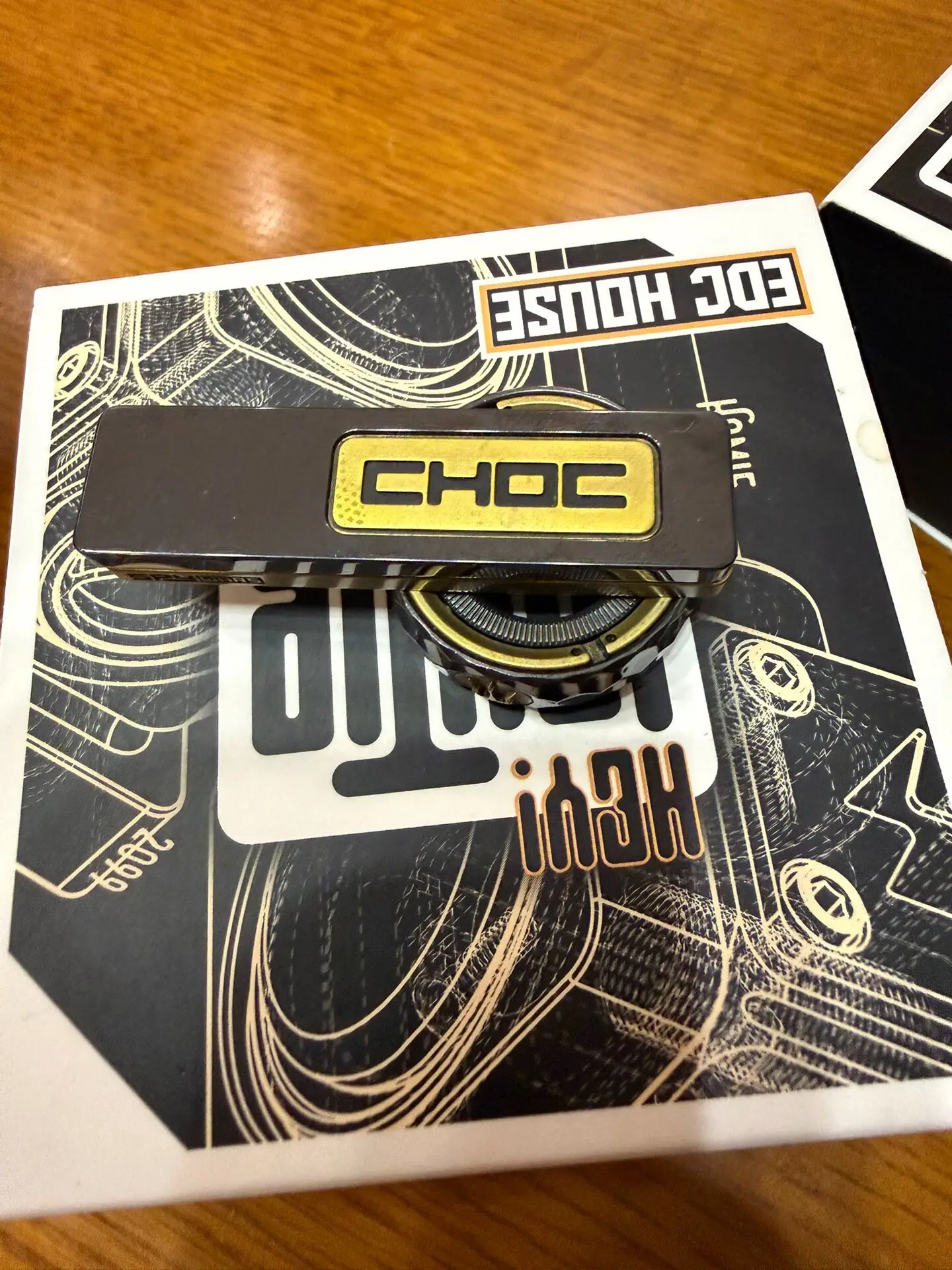 Used EDC Lautie CHOC Chocolate Push Card, Good Number 321 Limited To More Than 800
