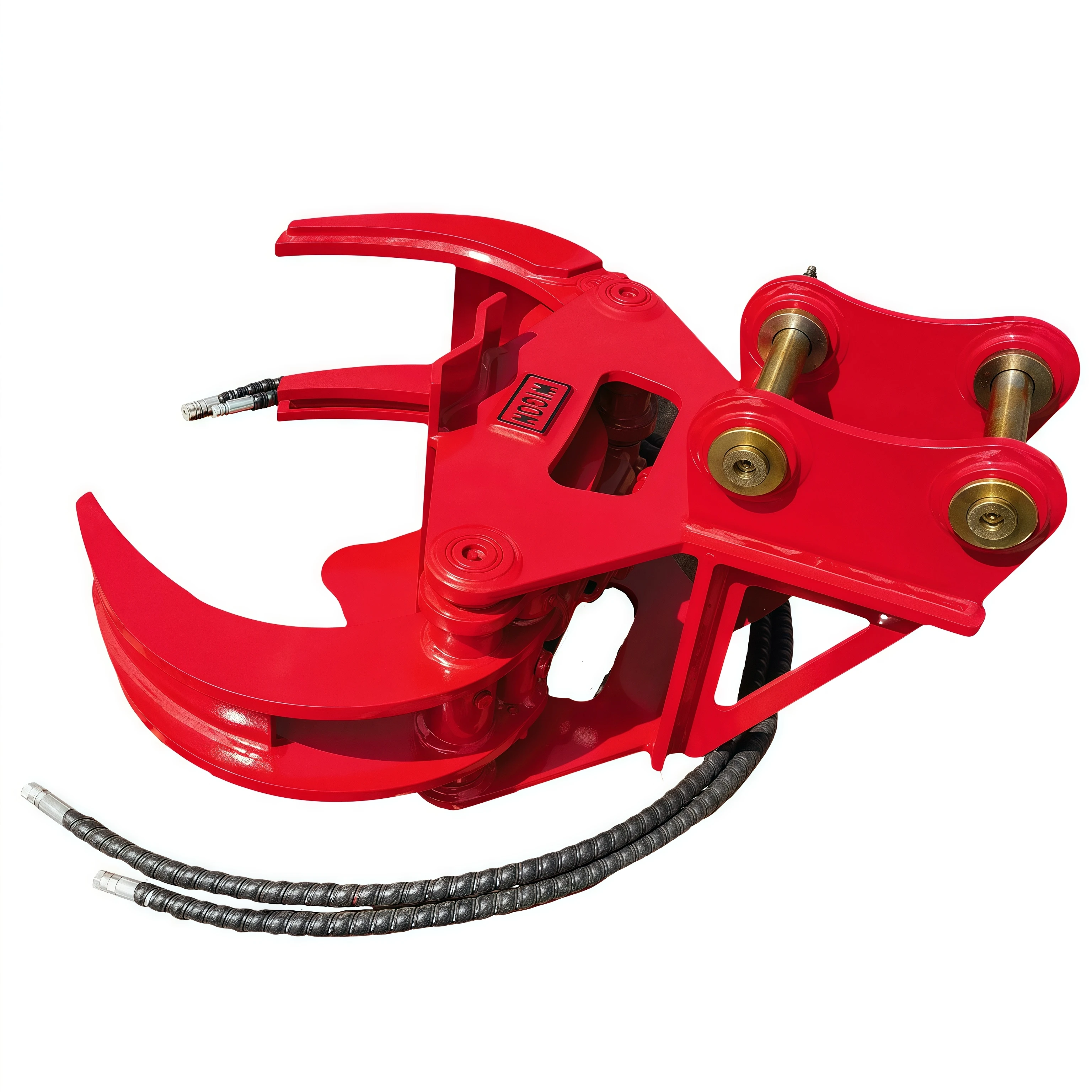 WIGON Hydraulic Log Grab Tree Shears Digger With Hydro-Cylinder For Forestry Machinery 1 Year Warranty