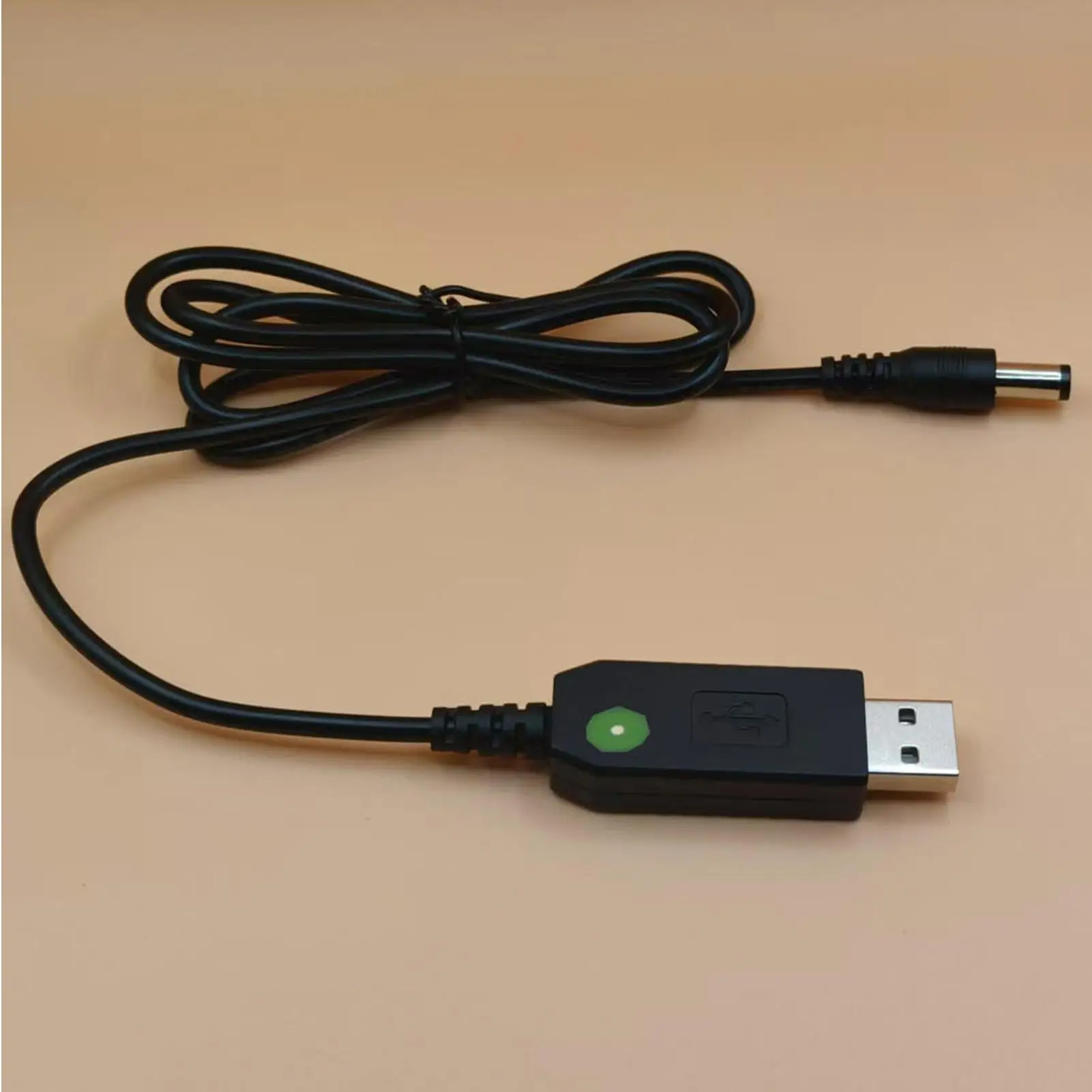 

Usb Power Boost Line Dc 5v To Dc 9v / 12v Step Up Module USB To DC Convert Cable For Fan Table 2.1x5.5mm Plug