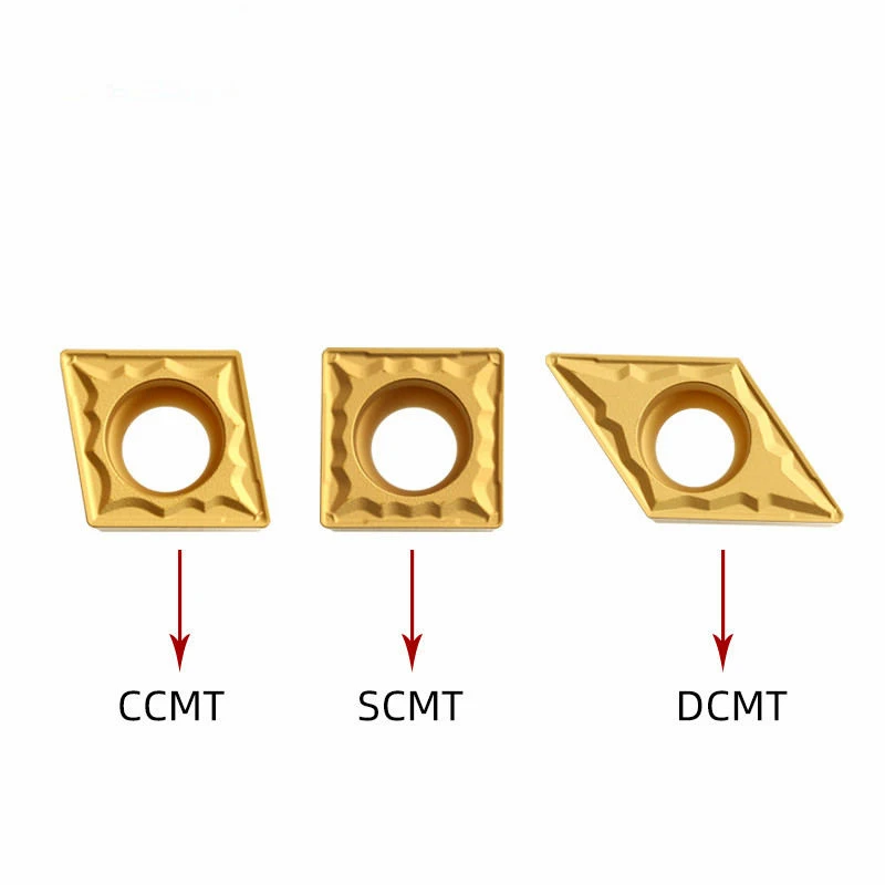 10PCS HR82512 E-CCMT060204 CCMT09T304 CCMT120404 DCMT11T308 SCMT09T304 HMP CNC Internal Carbide Insert Turning Tools For Steel