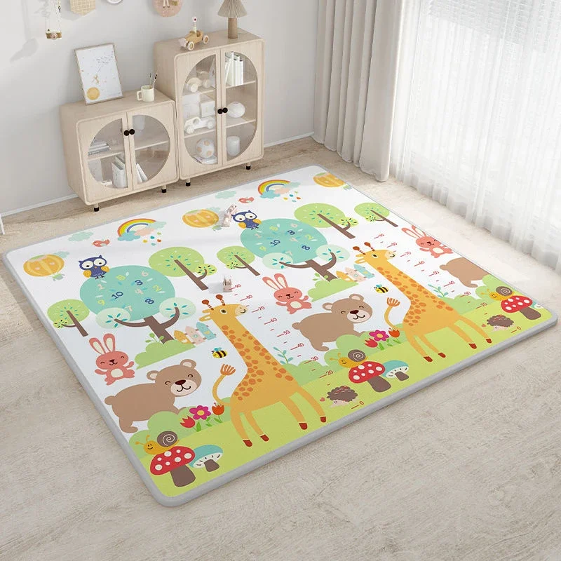 

2 thickness options Baby Game Mat EPE Baby Activity Gym Baby Crawling Play Mats Folding Mat Carpet for Children's Safety Mat Rug