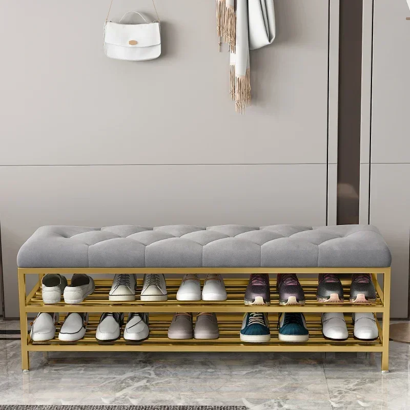 Shoe Rack for Indoor for Home Adjustable Feet Easy Assembly Noise Free Thickened Panel Space Saving Floor Protection