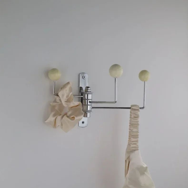 Multifunctional Hanger Hooks Retro Decorative Clothes Organizer Iron Wall Coat Racks Space Saving Living Room Furniture