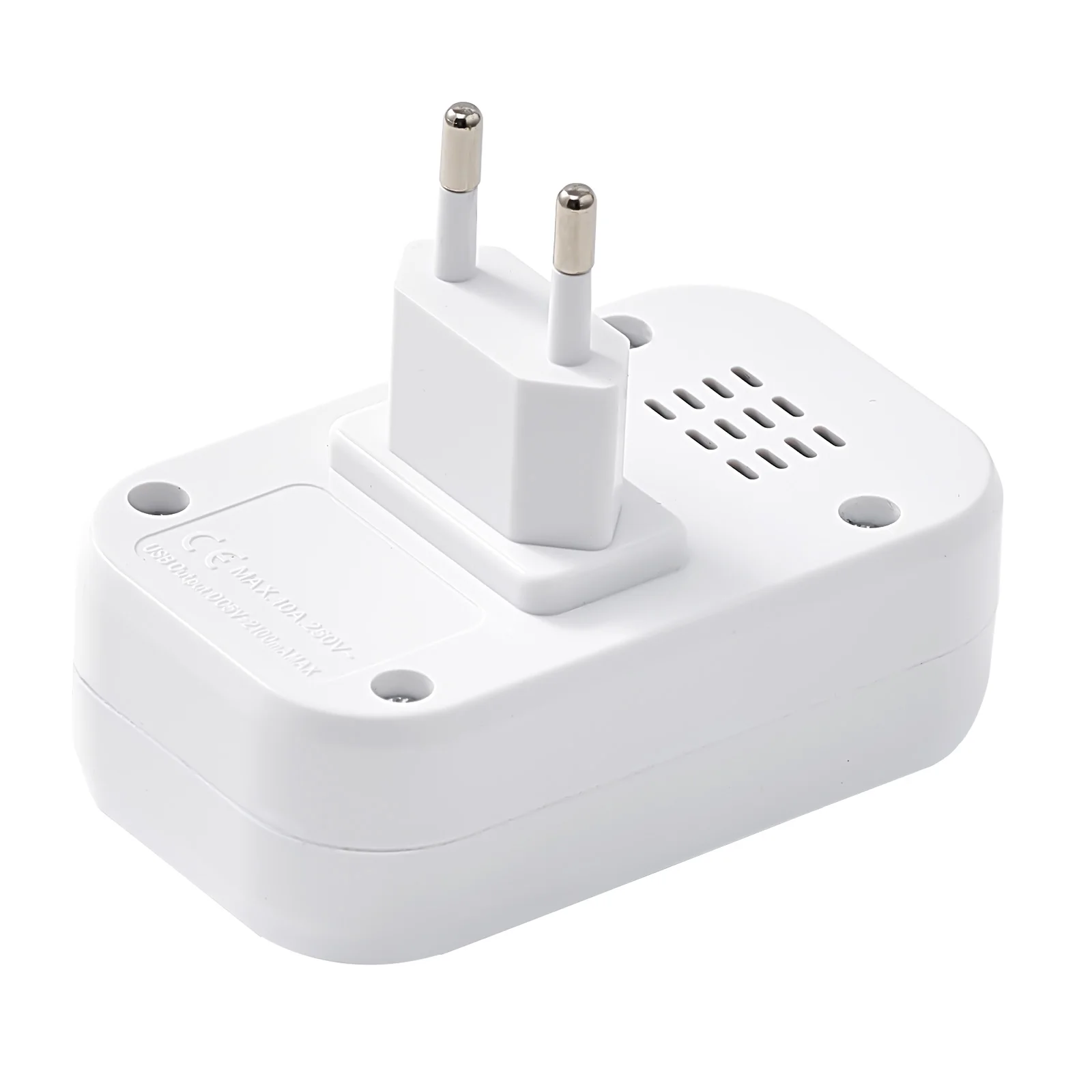 USB Socket  Adapter  EU Standard Outlet And Night Light With Switch EU Plug To EU And US Plug To EU A8