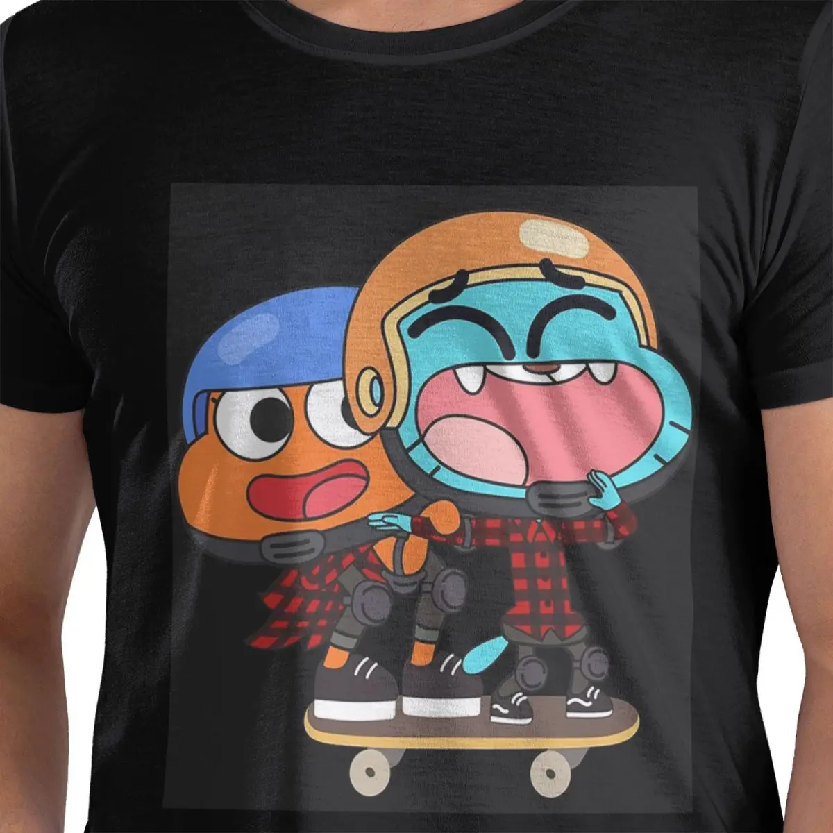 

Футболка Gumball Darwin Skate из 100% хлопка, мужские классические футболки, мужские футболки с круглым вырезом и коротким рукавом, S-6XL