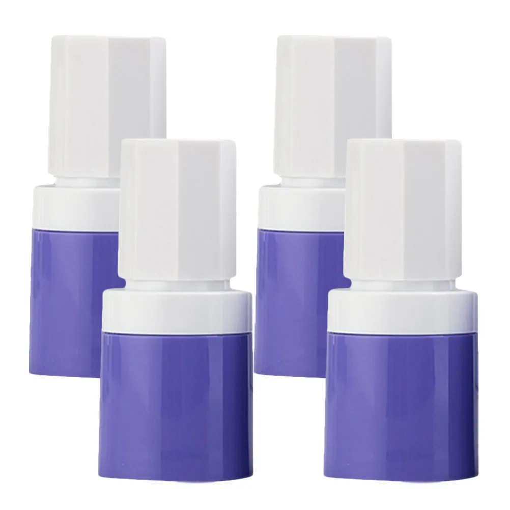 4Pcs Travel Airless Pump Bottles Portable Makeup Bottles Leakproof Refillable Small Containers Suitable for Foundation