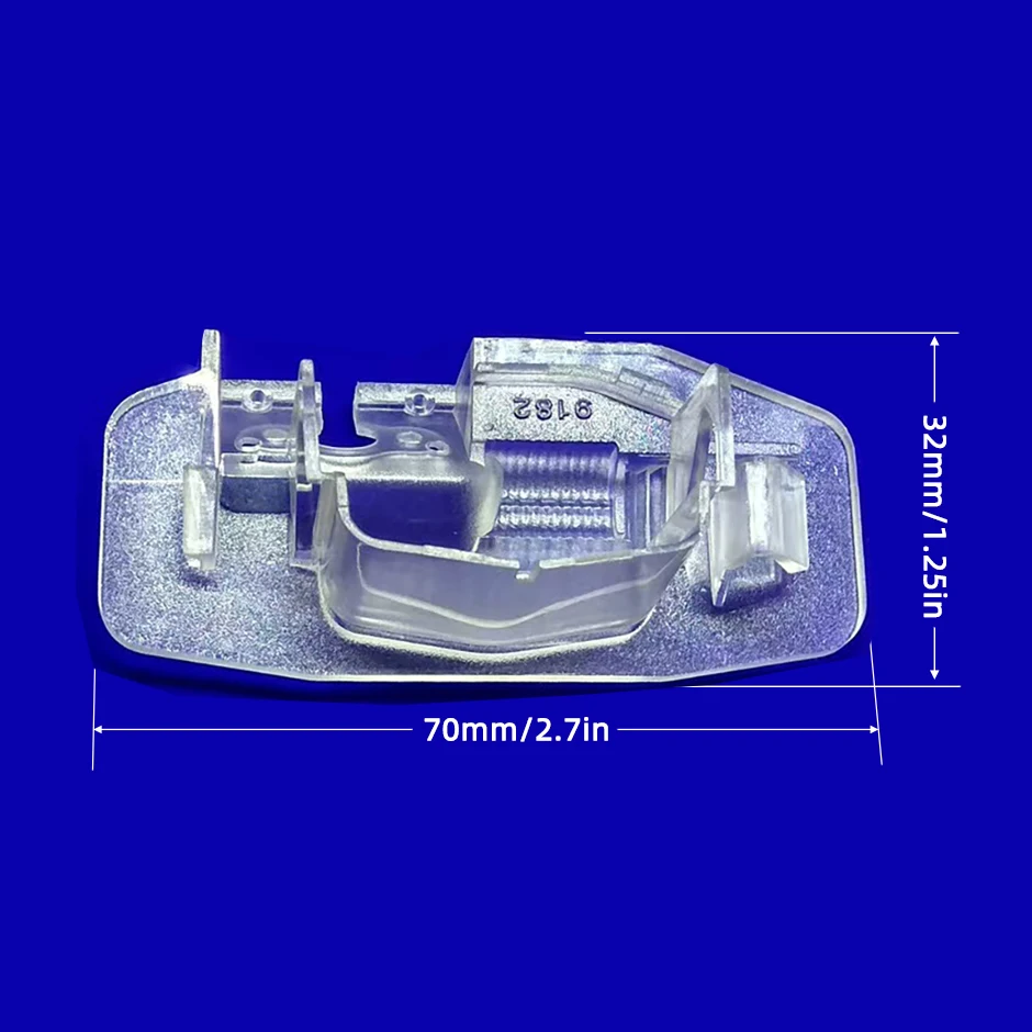 QXNY Car Rear View Camera Bracket License Plate Lights Housing for Honda City Civic Crider Accord Spirior Greiz Ciimo FIT RDX