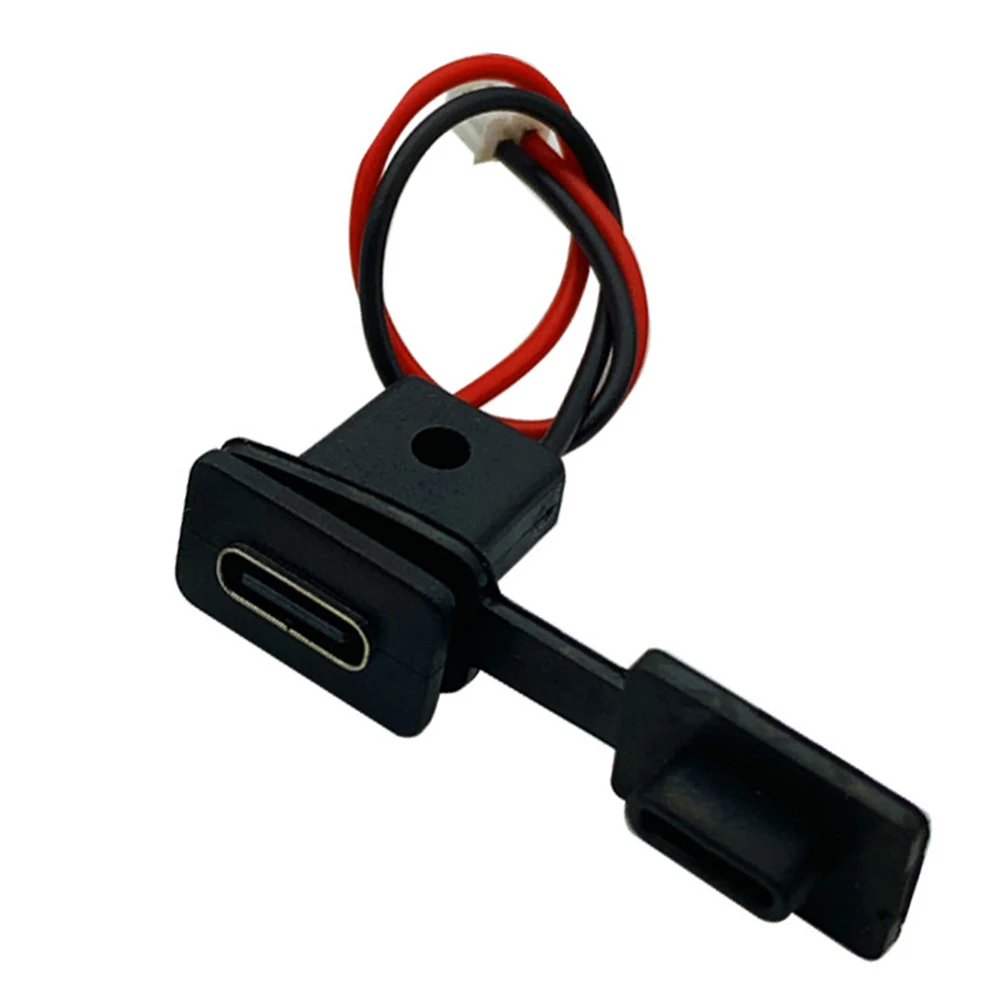 Usb Connectors USB-C Charging Port Silicone Waterproof Design Rubber-coated Insulation Low Resistance Performance