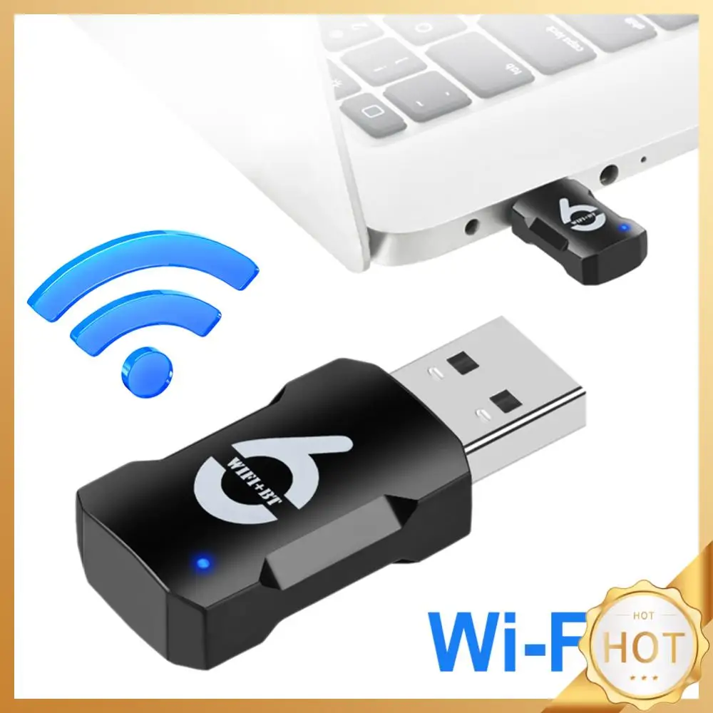 AX915 Driver-Free Wireless Network Card Bluetooth-Compatible 5.3 WiFi Adaptador 900Mbps USB WiFi Dongle 2.4G&5GHz for Win 10/11