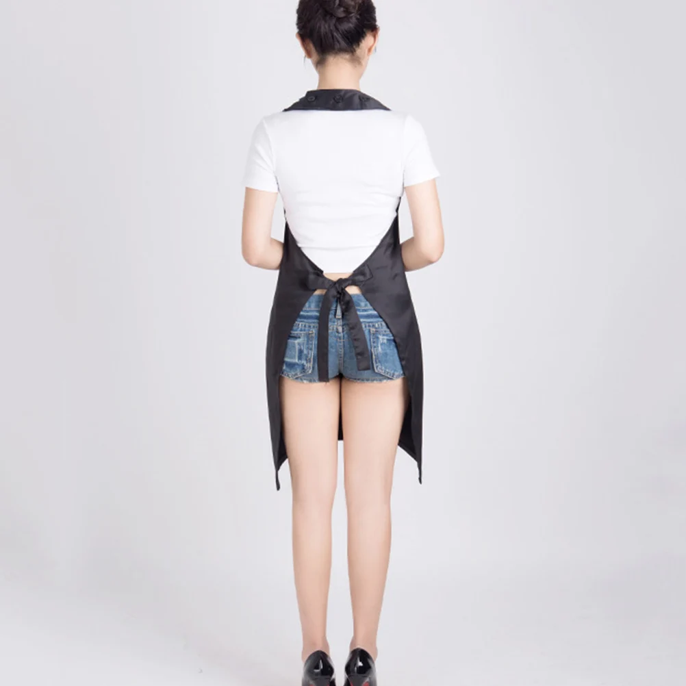 

Korean Version Barber Apron Hairdressing Uniform Grooming Smock Hairstylist Salon