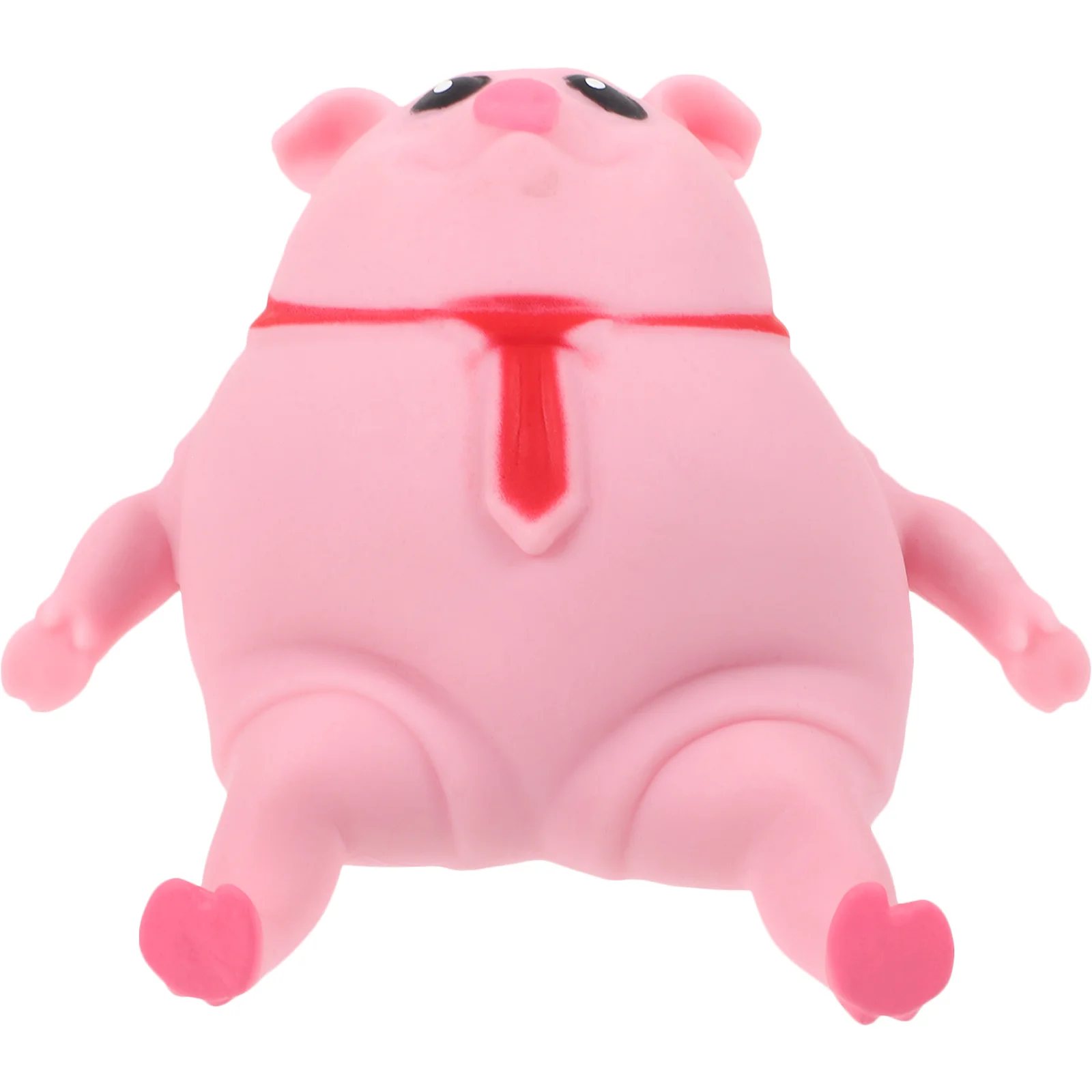 Stress Squeeze Pig Squishy Pink Space Sand Office Desk Alívio Adultos