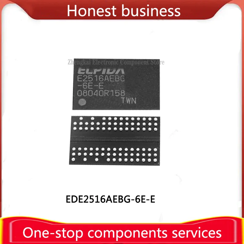 EDE2516AEBG-6E-E 84FBGA DDR2 256Mb EDE2116ACBG-8E-F 2GB EDE5116AJBG-8E-E 512MB EDE1116AEBG-6E-F 1GB Chip Memory