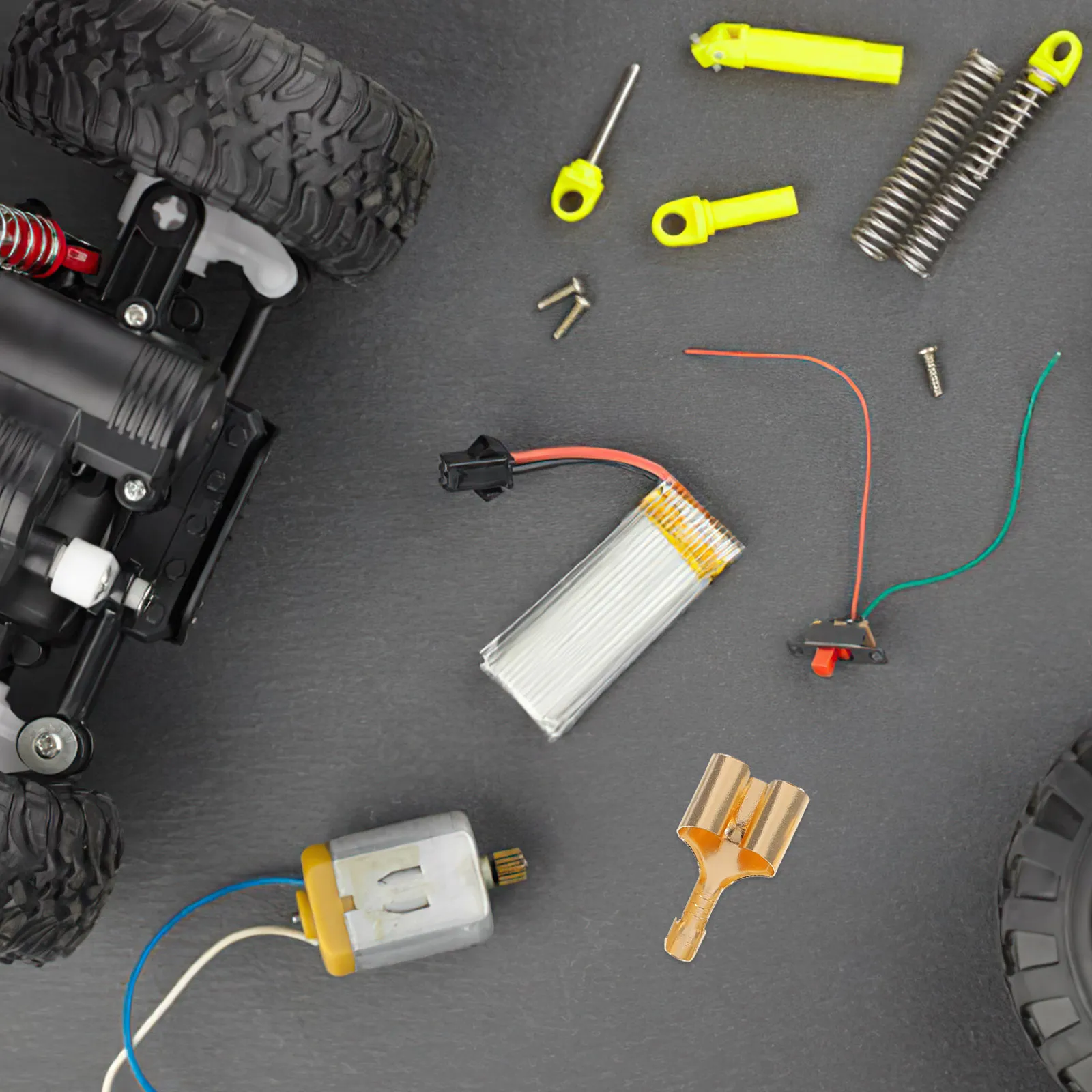 

1Set Automotive Crimp Connectors Male Female Butt Terminals Plastic Heat Shrink Wire Connector Kit for Motorcycle