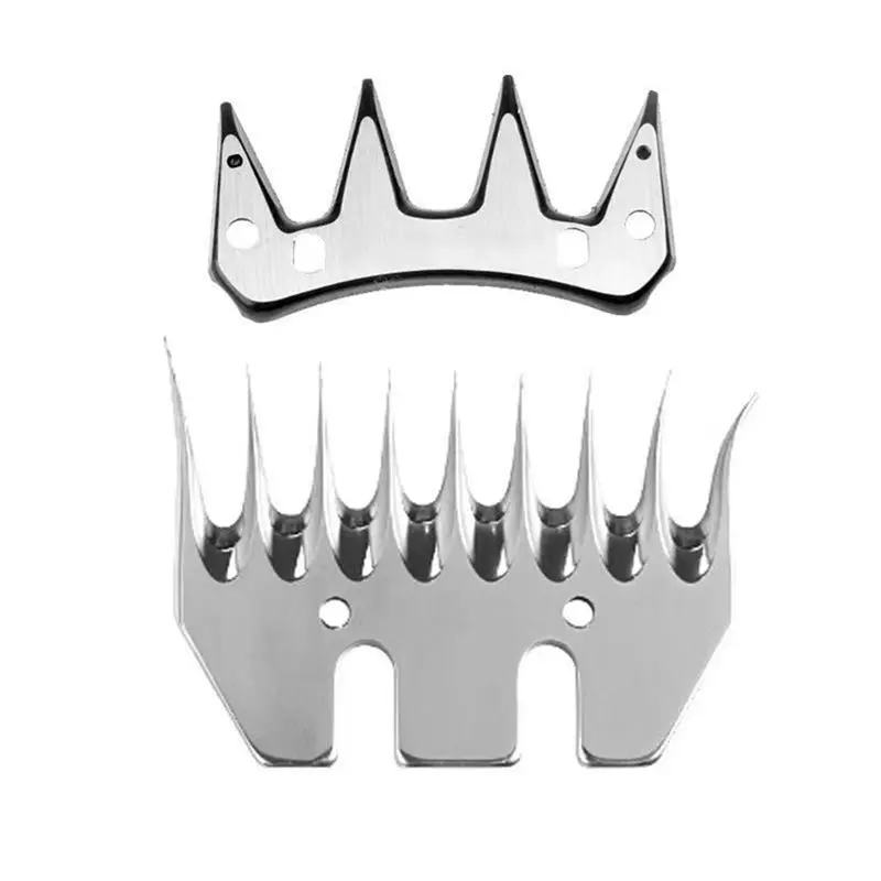 

MOPHE-For Oster Lister Heiniger Compatible 9 Tooth Shearing Replacement Blades For Sheep Goat Clipper Shears Scissors B