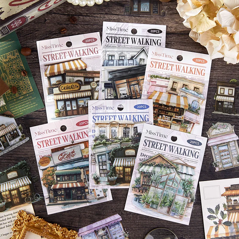 

12 упаковок/лот Heartbeat Radio Station серии милые ретро декоративные наклейки для домашних животных