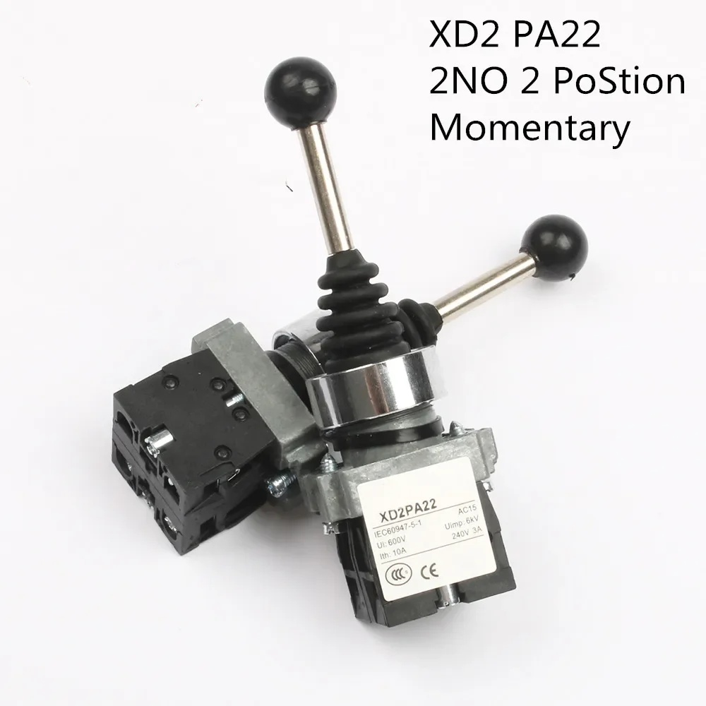 4NO 4 Position cross rocker switch XD2-PA14 XD2PA24 joystick controllers /2NO 2 Position rocker switch XD2PA12 XD2PA22