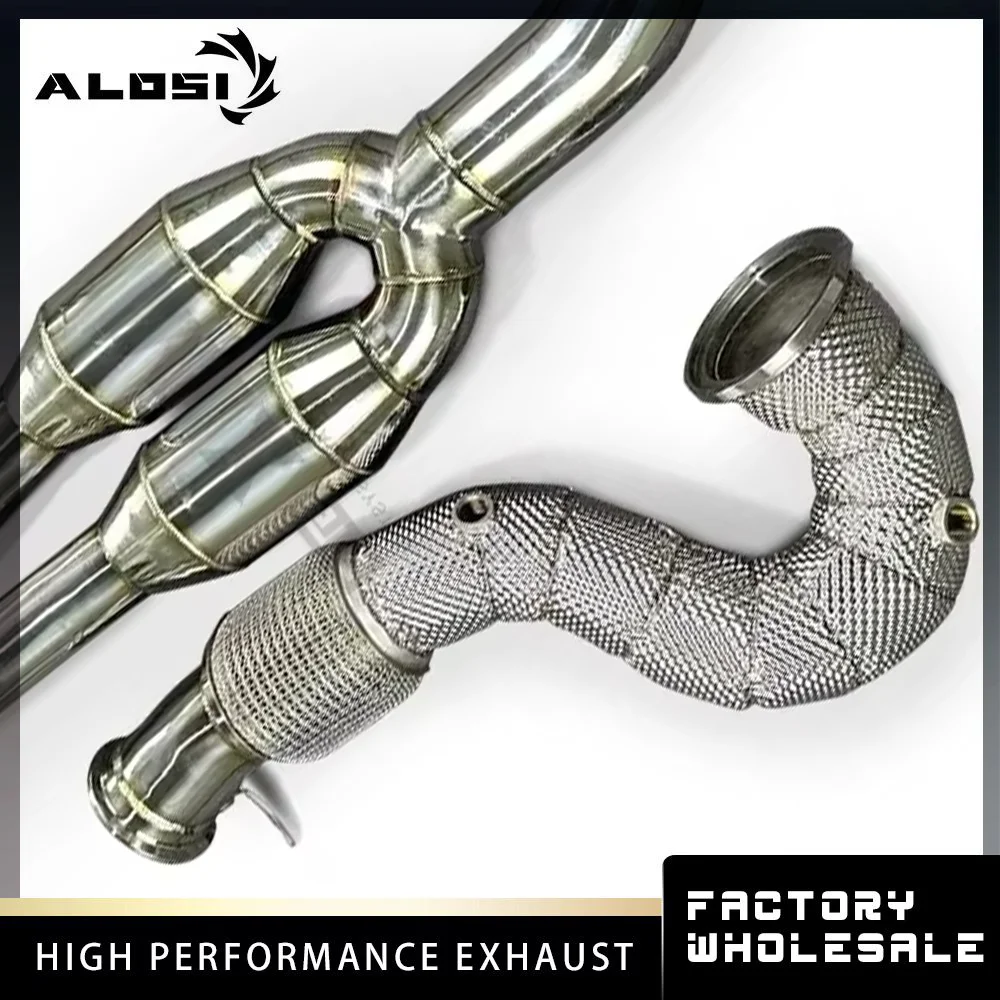 

For Audi TTRS 8P RS3 2.5 TFSI EVO (EA855) 2017 Downpipe High Performance Exhaust Tuning Racing Performance Power Enhancement