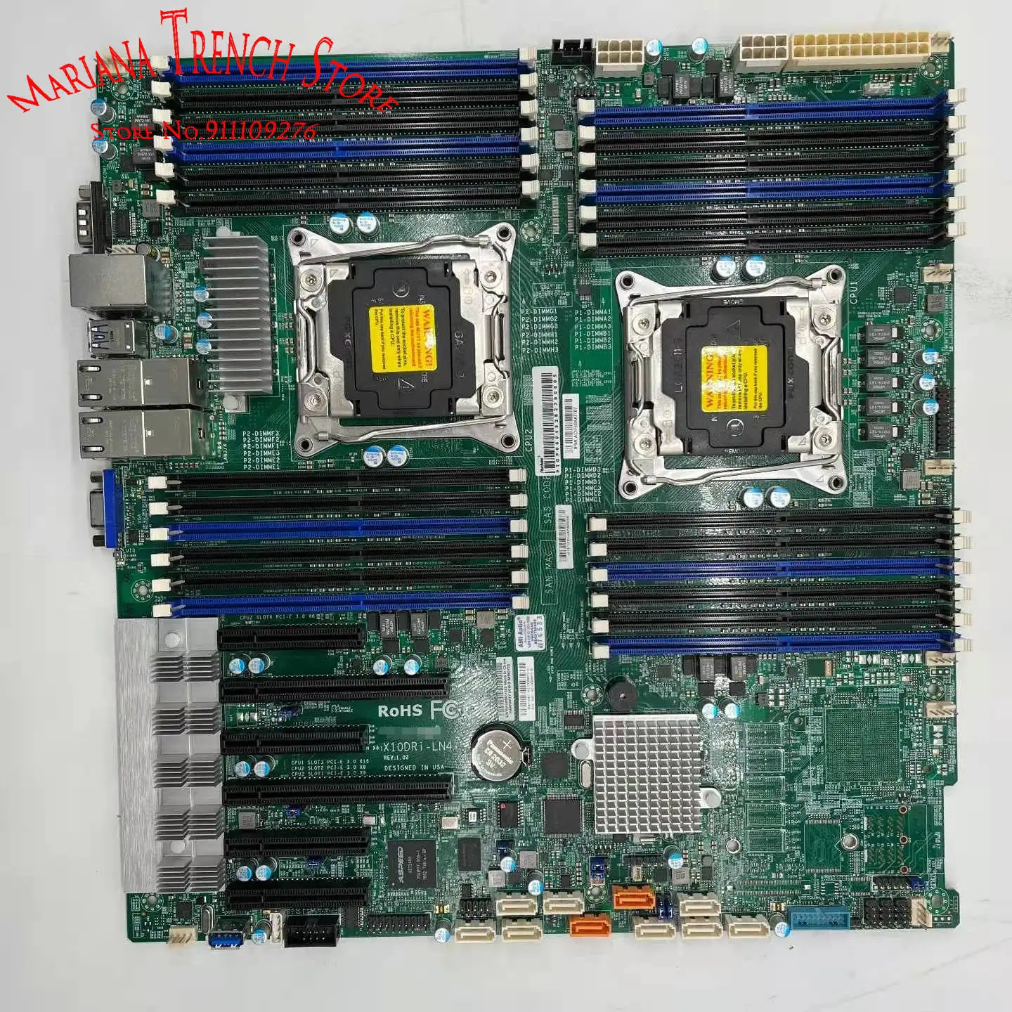 

X10DRi-LN4+ для материнской платы Supermicro LGA2011 E5-2600 v4/v3 Family DDR4 Quad LAN с Intel i350 ГБЭ