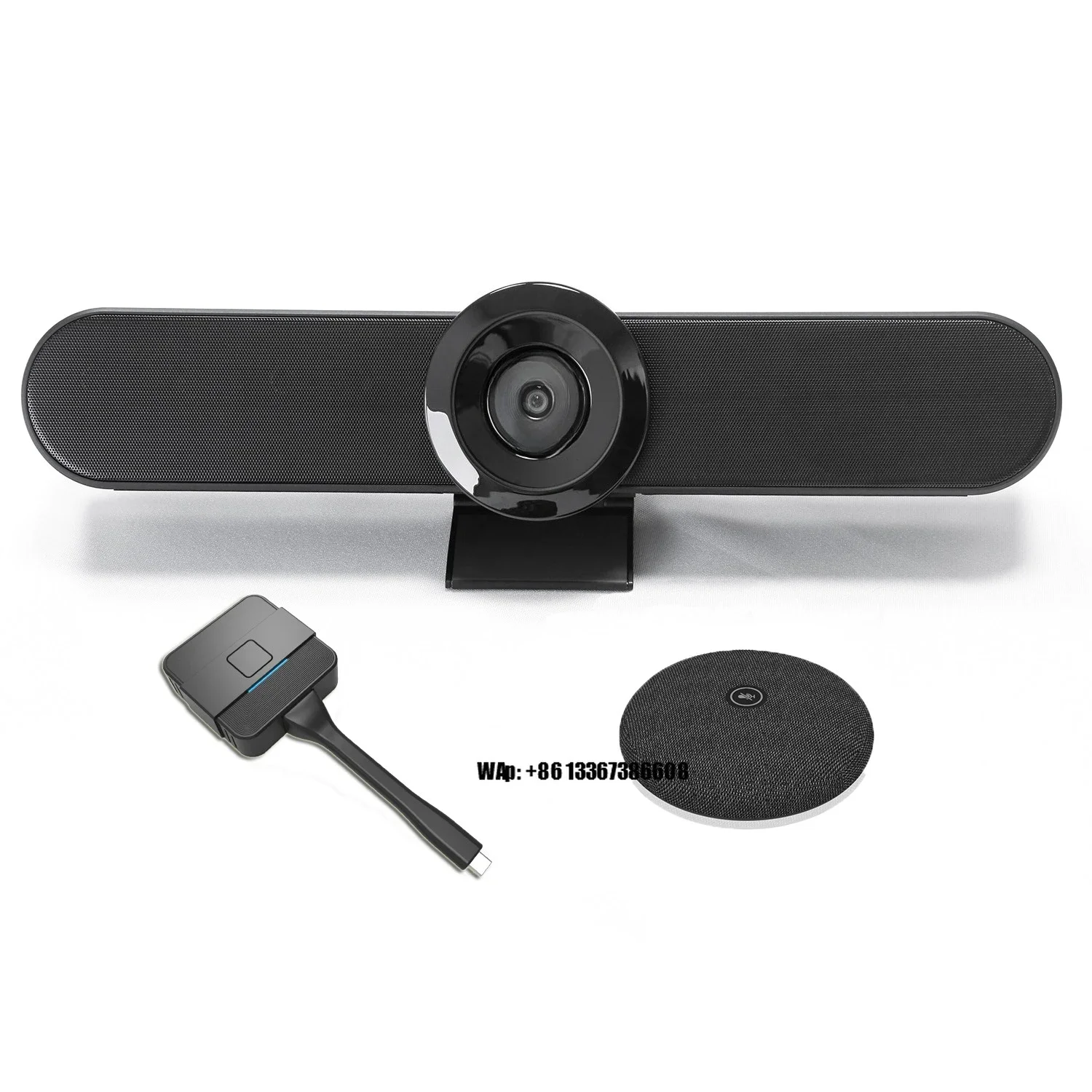 Portable Screen Sharing 4K Presentation System Android Video Bar Conferencing Wireless Transmitter and Receiver Kit