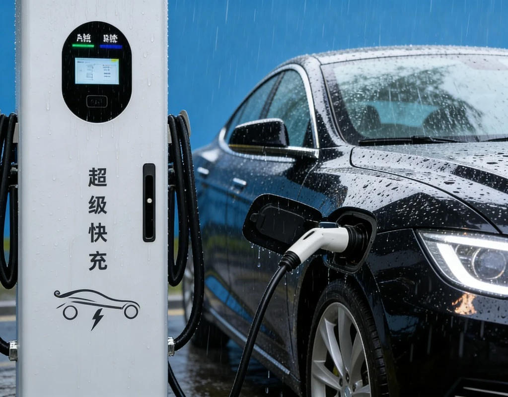 Customized Design DC 40kw-240kw Charging Pile Double Gun Electric Vehicle Charging Pile 60KW For Commercial Use