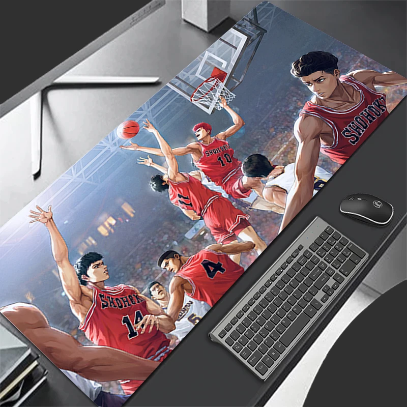 Mousepad Pattern Game Pad Rubber HD Mouse Pad PC Accessories Desk Mat Non Slip Office S-slam Dunk Table Mat Gamer Keyboard Pad