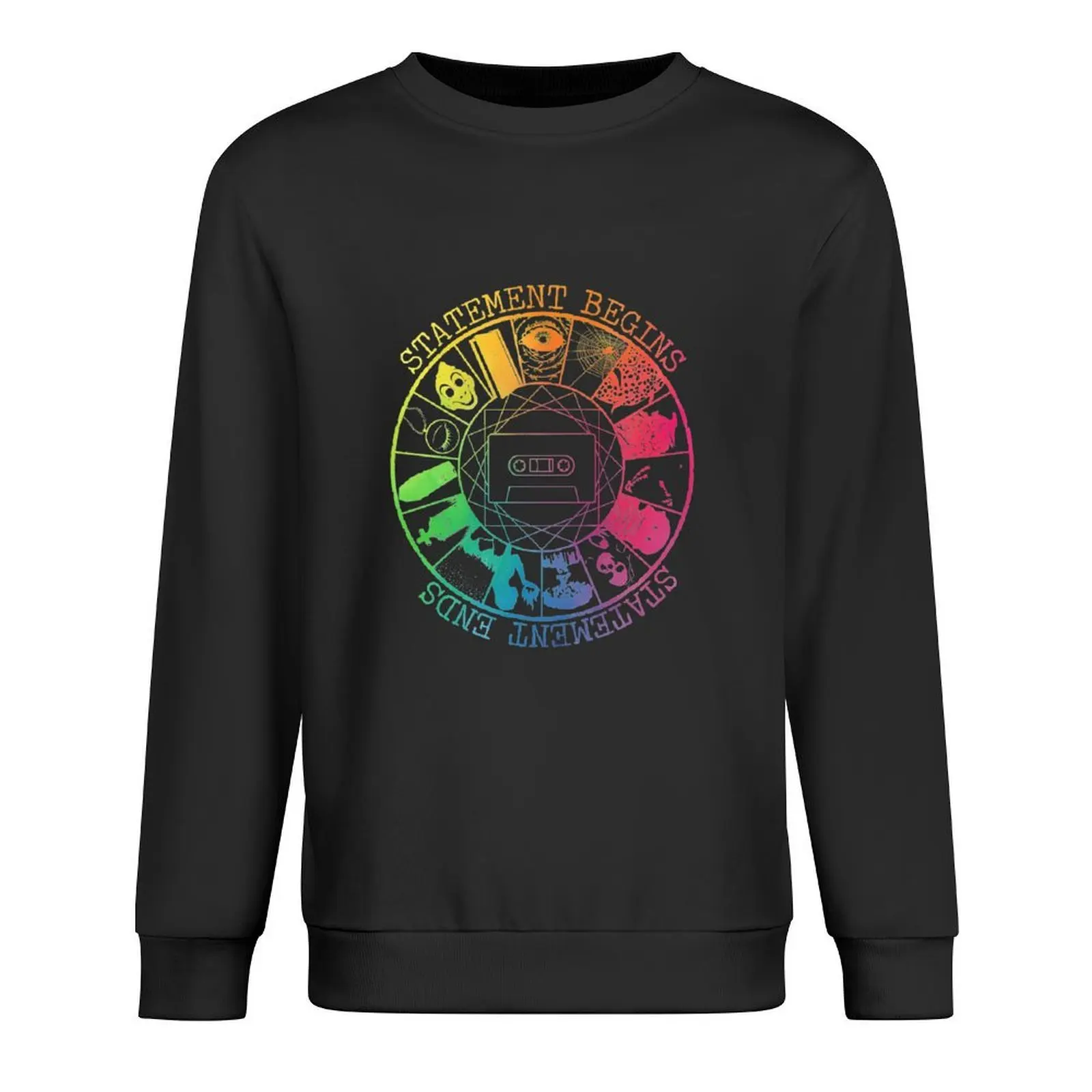 

STATEMENT BEGINS OR STATEMENT ENDS RAINBOW COLOR Pullover autumn new products autumn tracksuits new hoodies and sweatshirts