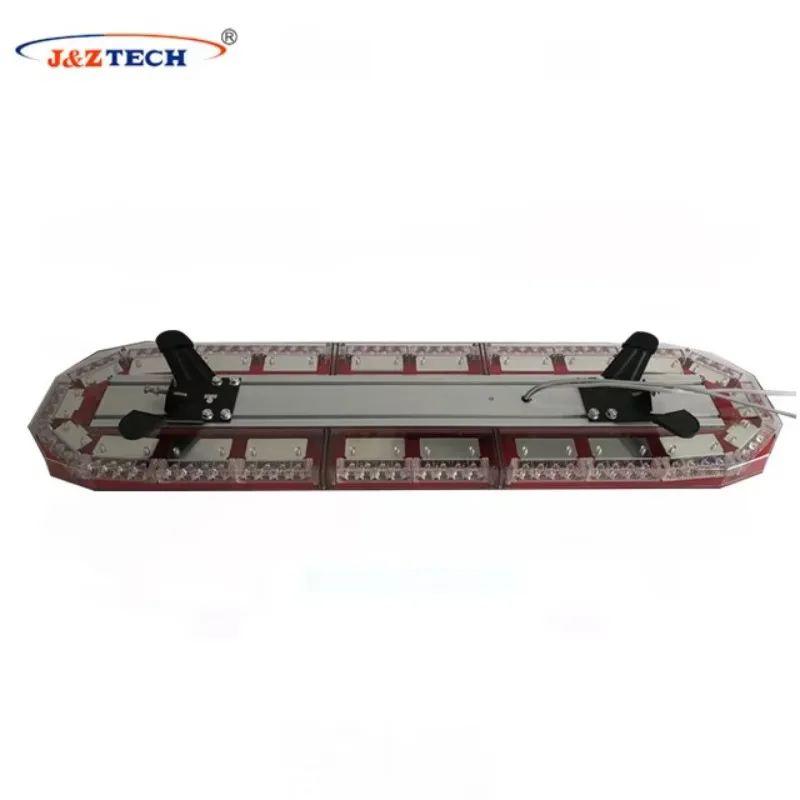Promotion 120cm Car Roof Flashing Warning  Amber Strobe   Bar IP65 Waterproof ECE R65 Certified 25 Flash Patterns in stock