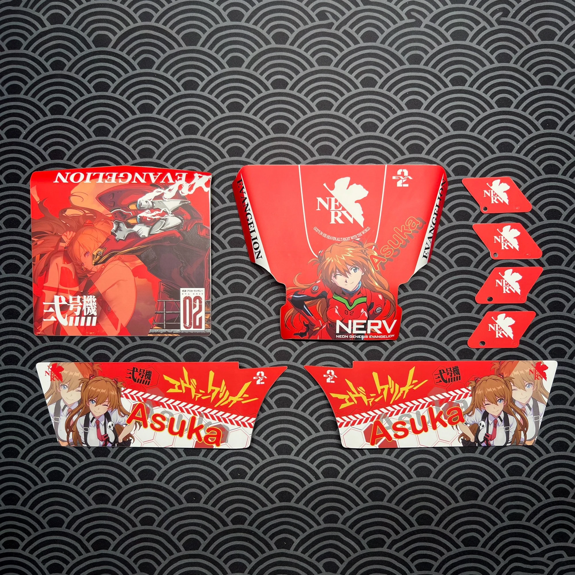 

Aluminum Alloy Body Shell Sticker Decoration for 1/10 RC Crawler Car D1RC Pipe Rack VP H10 VS4 10 Pro VP Phoenix Upgrade Parts