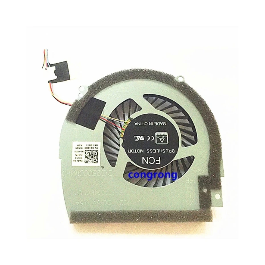 Radiator Pendingin Kipas Pendingin GPU CPU Laptop untuk Dell Inspiron INS15 7566 7567 15 7000 0147DX 0NWW0W DC28000IMF0 DC28000IOF0