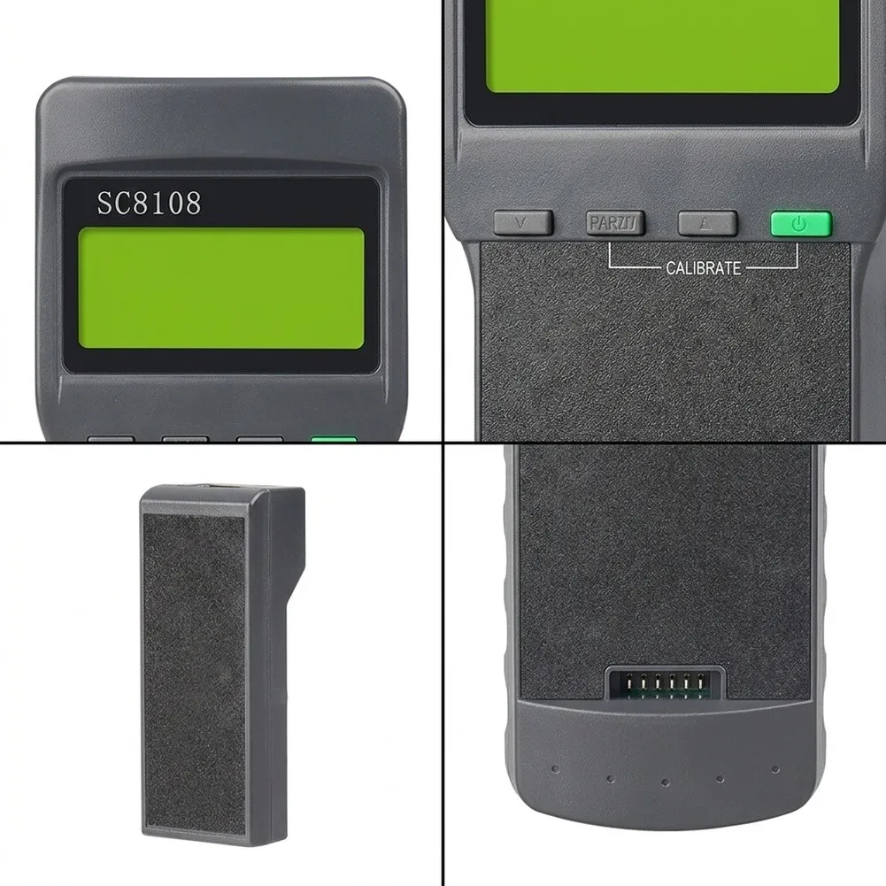 SC8108 Wire Fault Locator for RJ45 RJ11 LAN Cables Featuring Dynamic Calibration and Error Distance Measurement Capability