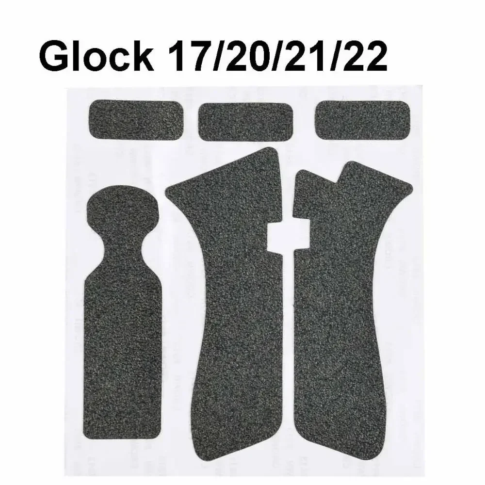 Non-slip Rubber Texture Grip Wrap Tape Glove for Glock 17 19 20 21 22 25 26 27 33 Holster 9mm pistol gun magazine accessories