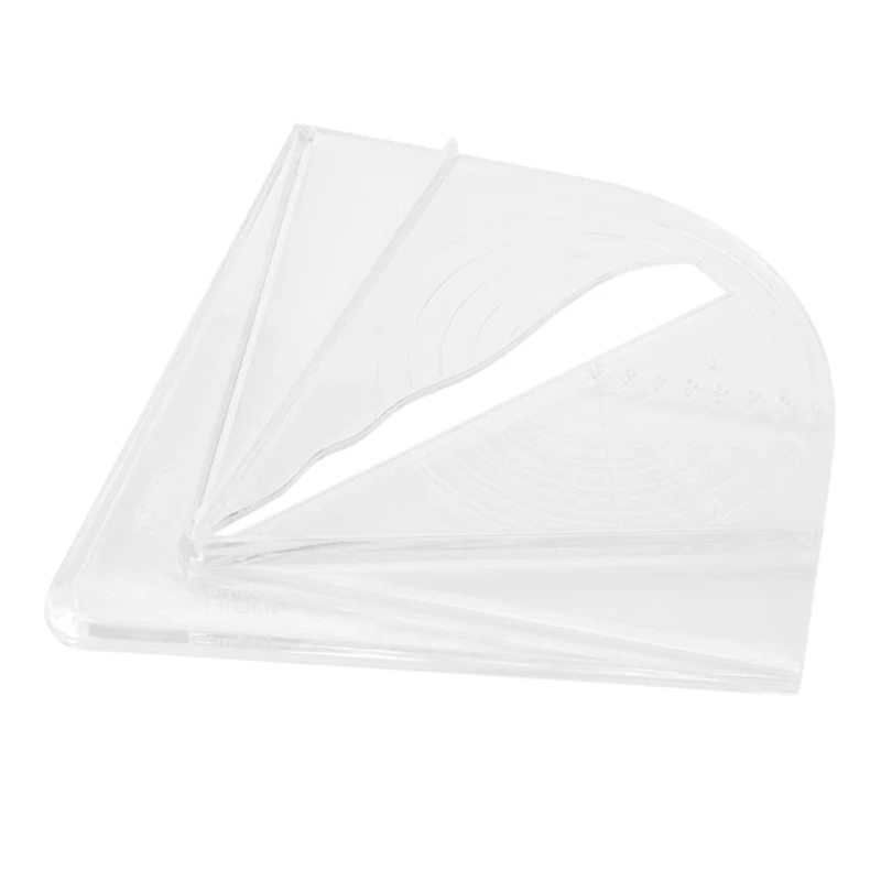 Y1UD Plastic Center Finder for Square Round Octagons Hexagon , Wood Turners Lathe Work Drawing Circle Tools