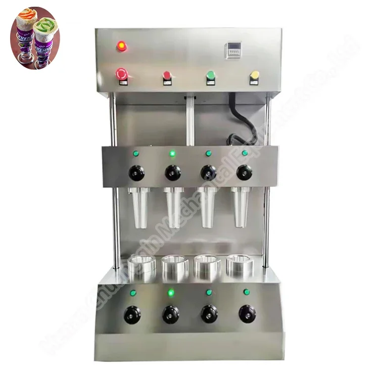 

Umbrella Making Commercial Forming Machine Full Automatic 4 Molds Pizza Cone Maker