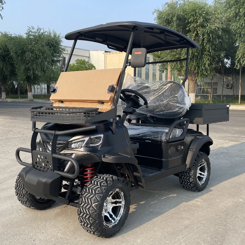 

48V/72V New Fashionable Chinese Brand 4-Seater Sightseeing Bus Club Car Electric Golf Off-Road Vehicle Hunting Car Supports OEM