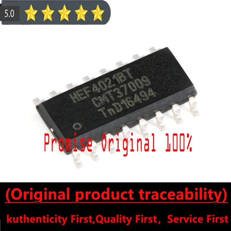 

Promise original 100% SMT HEF4021BT, 653 SOIC-16 8-bit static shift register chip