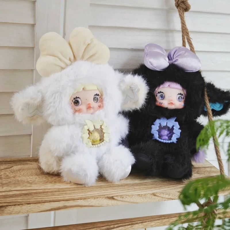 

Nommi Fantasy World Series, плюшевая слепая коробка, милая кукла с кроличьими ушками, мультяшное виниловое украшение для лица, игрушка, декор для рабочего стола, подарок-сюрприз для девочек