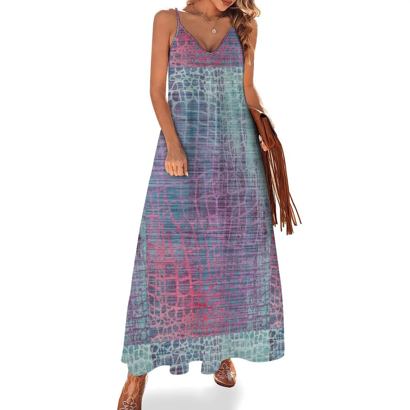 

Oriental Time Sleeveless Dress summer dress for women 2025 womens clothing dresses for womens Long veiled dresses