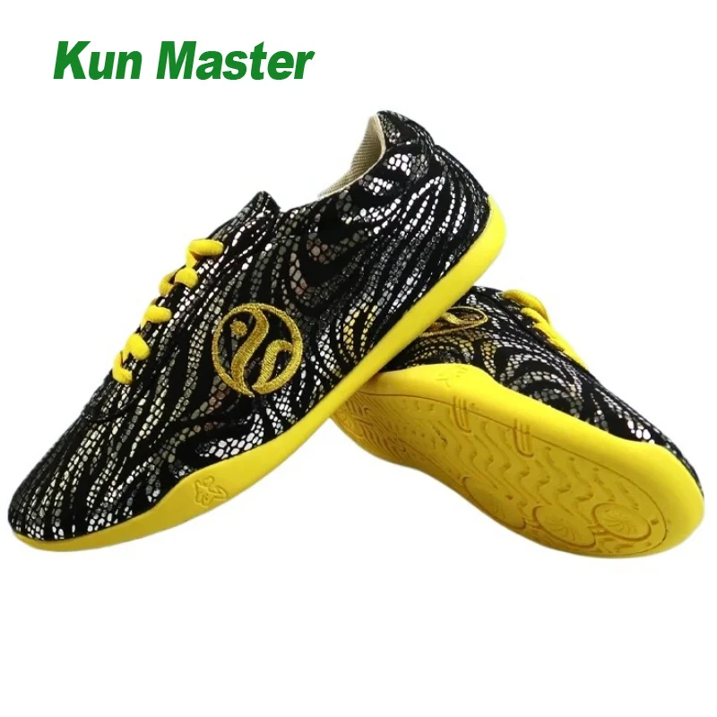 Rubber Outsole Martial Arts Training Shoes for Kids Adults Men Women Wear Resistant Anti Slip Taichi Wushu Practice Shoes