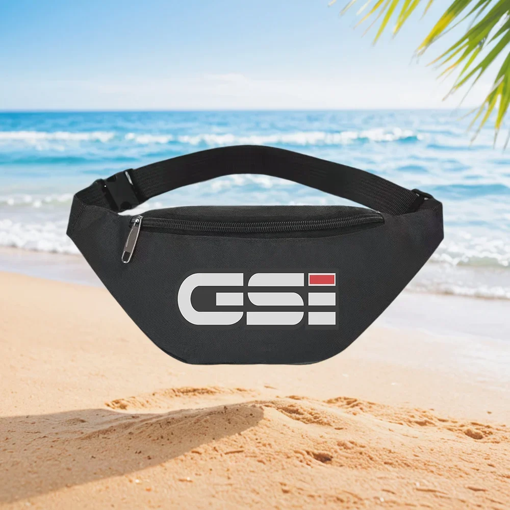 CSI Logo Stylish Design Waist Backpack Crossbody Chest Bag Street Casual Sporty Fashionable Simple Unique Printed Design